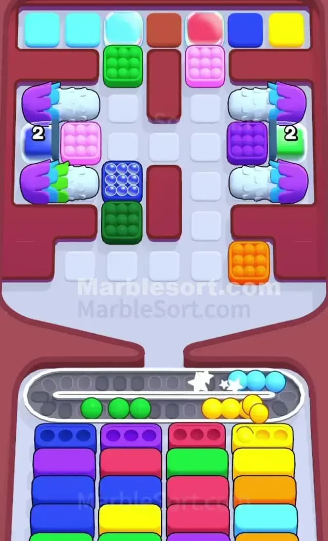 Marble Sort Level 769 Solution 1