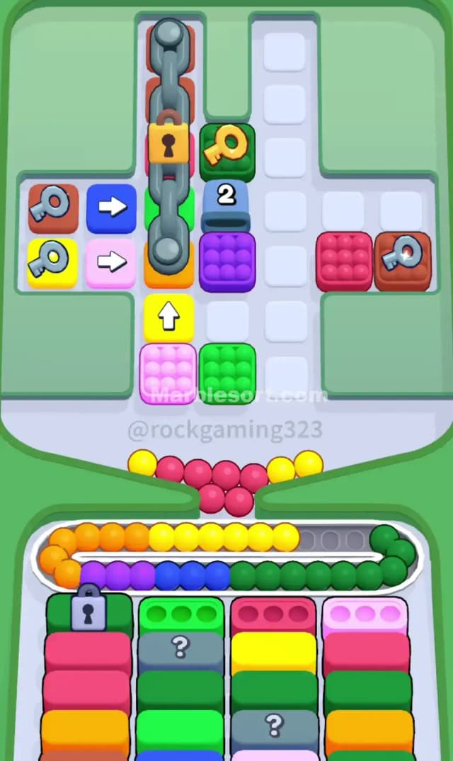 Marble Sort Level 339 Solution 1