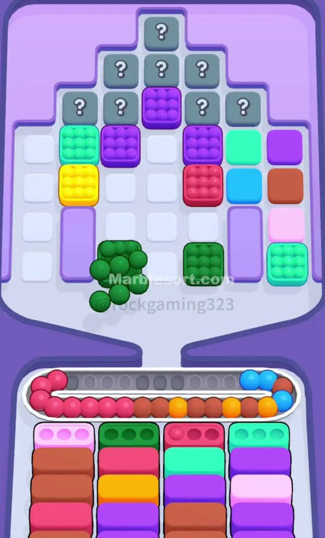 Marble Sort Level 135 Solution 1