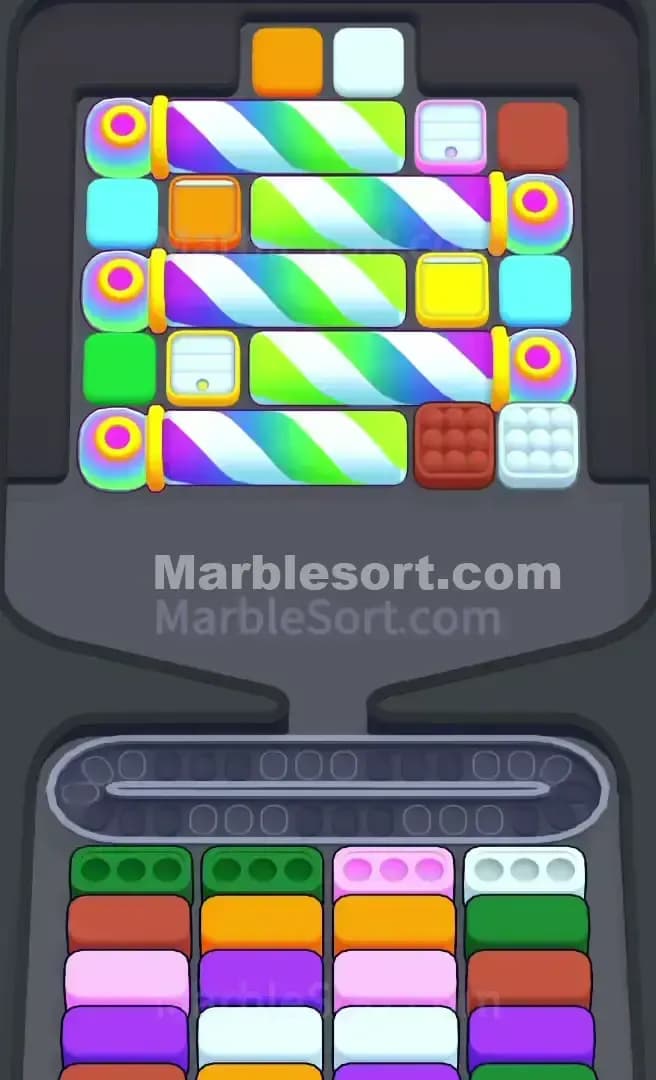 Marble Sort Level 384 Screenshot