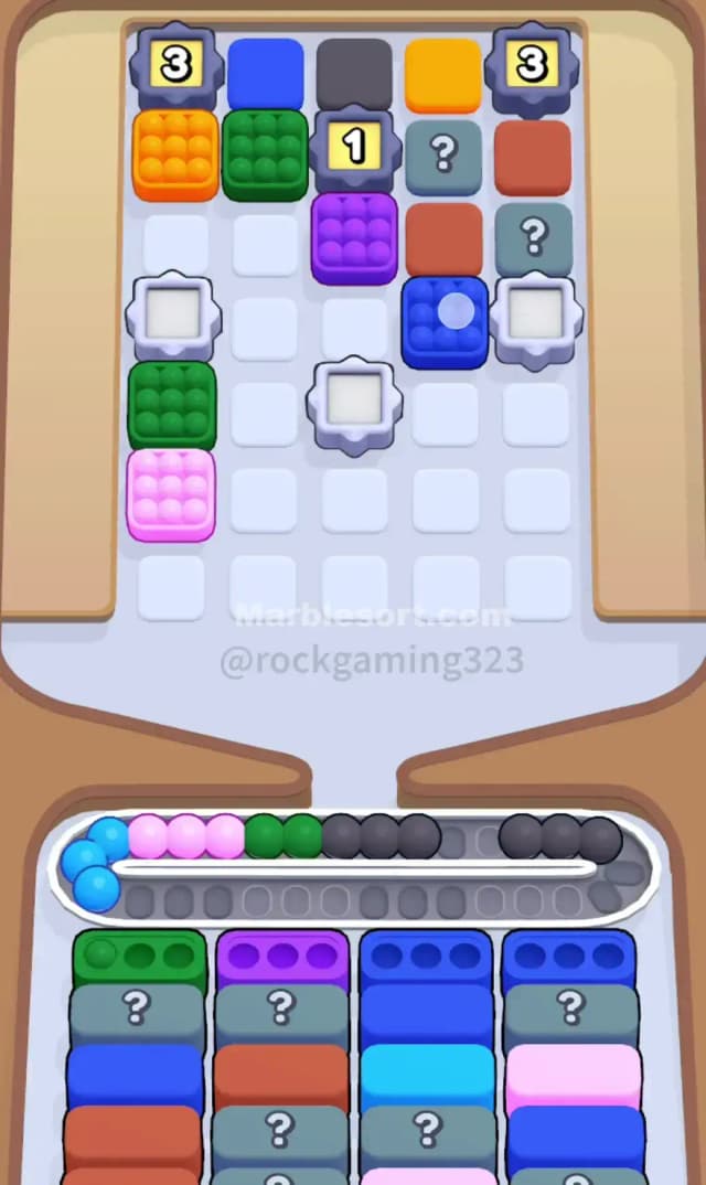 Marble Sort Level 286 Solution 2