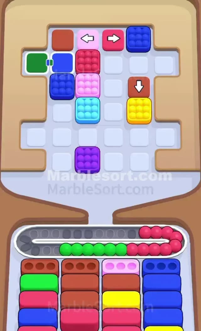 Marble Sort Level 363 Solution 2