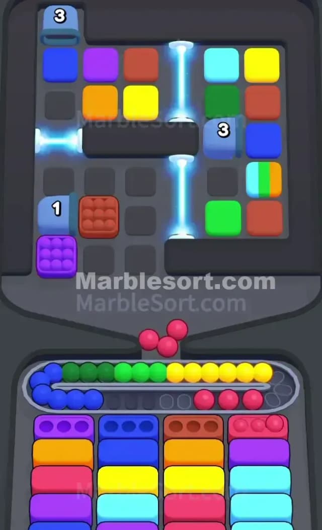 Marble Sort Level 793 Solution 1