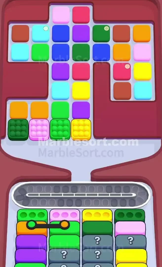Marble Sort Level 691 Screenshot
