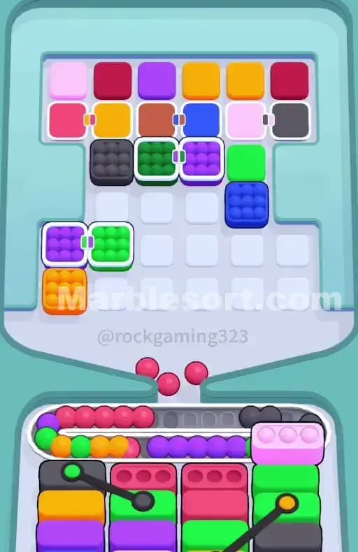 Marble Sort Level 189 Solution 1