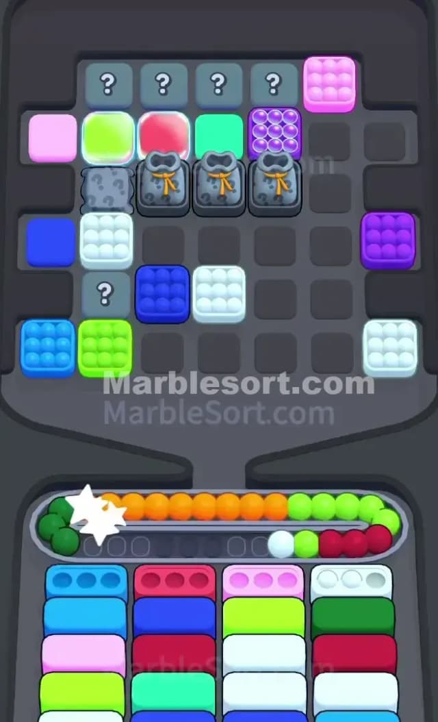 Marble Sort Level 677 Solution 1