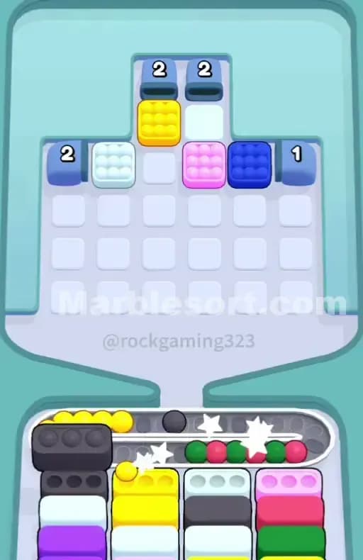 Marble Sort Level 192 Solution 2