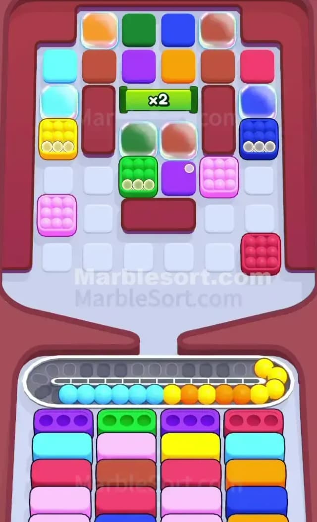 Marble Sort Level 766 Solution 1