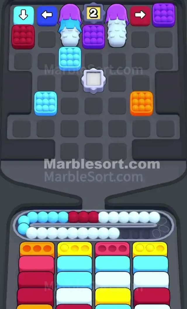 Marble Sort Level 757 Solution 2
