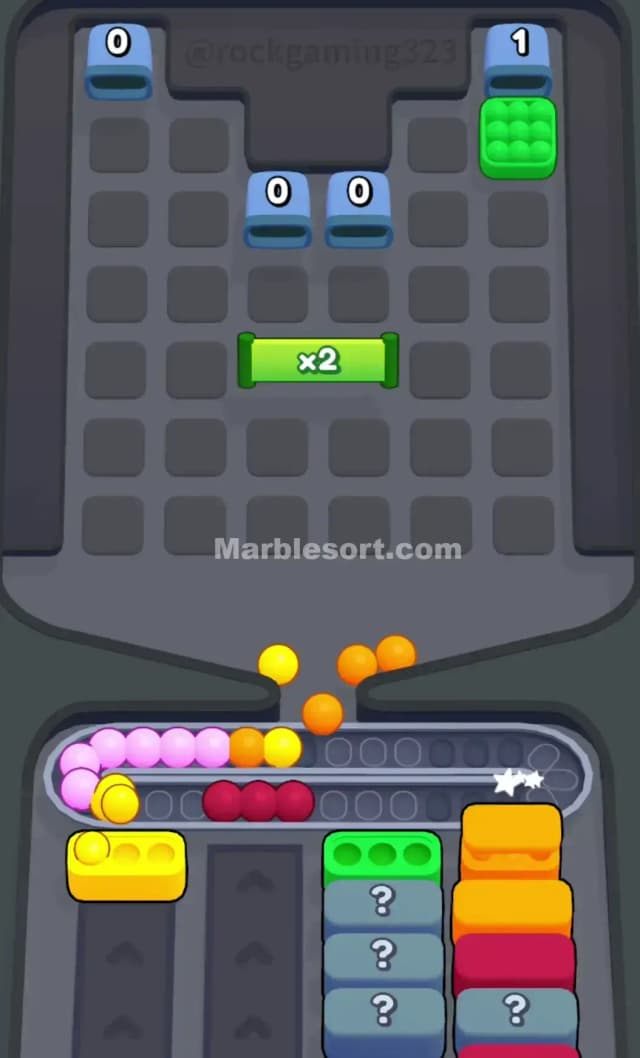 Marble Sort Level 80 Solution 3