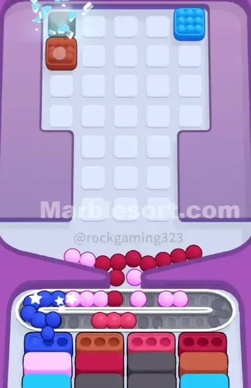 Marble Sort Level 243 Solution 3