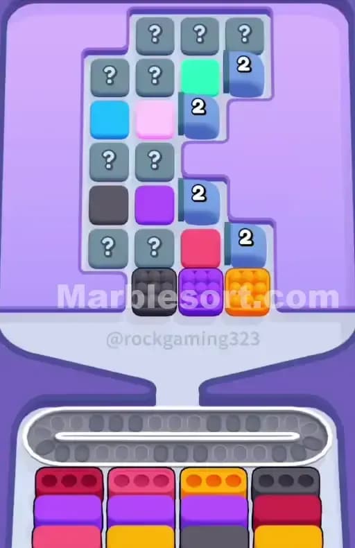 Marble Sort Level 293 Gameplay