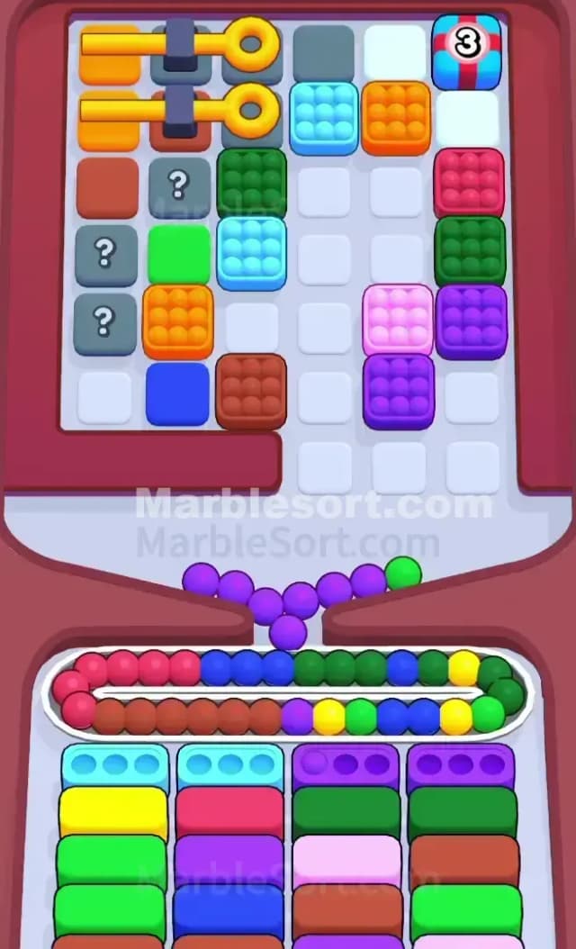 Marble Sort Level 226 Solution 1