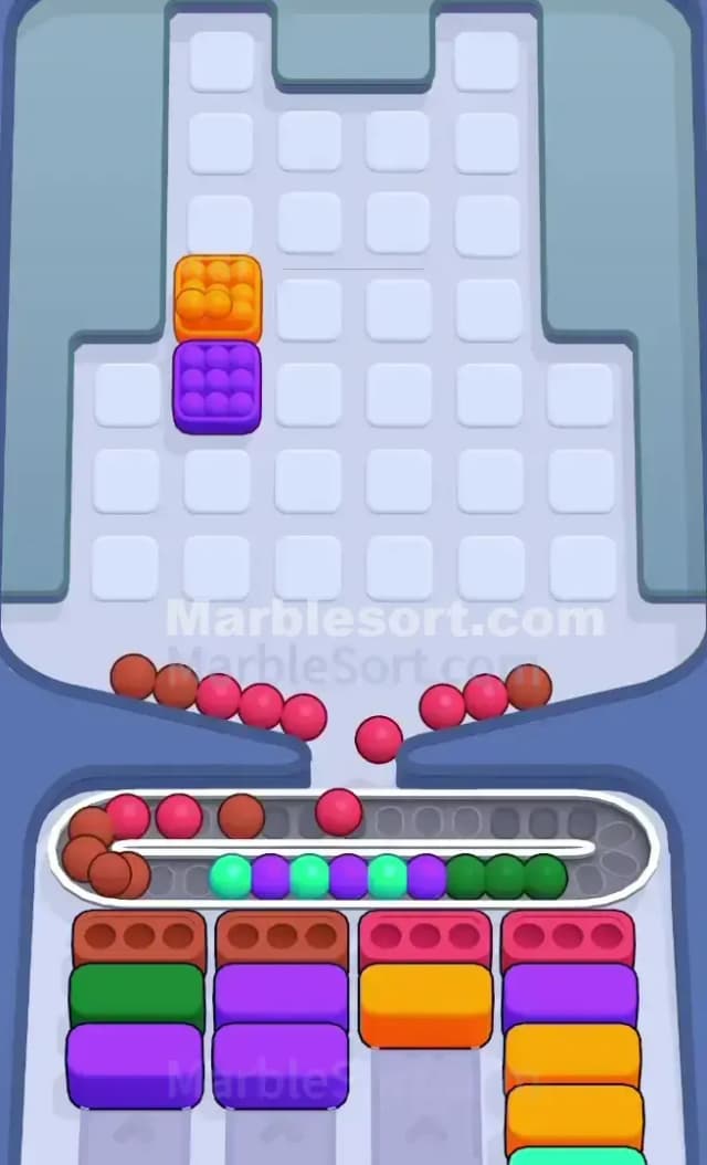 Marble Sort Level 696 Solution 3