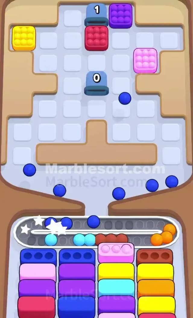 Marble Sort Level 745 Solution 3