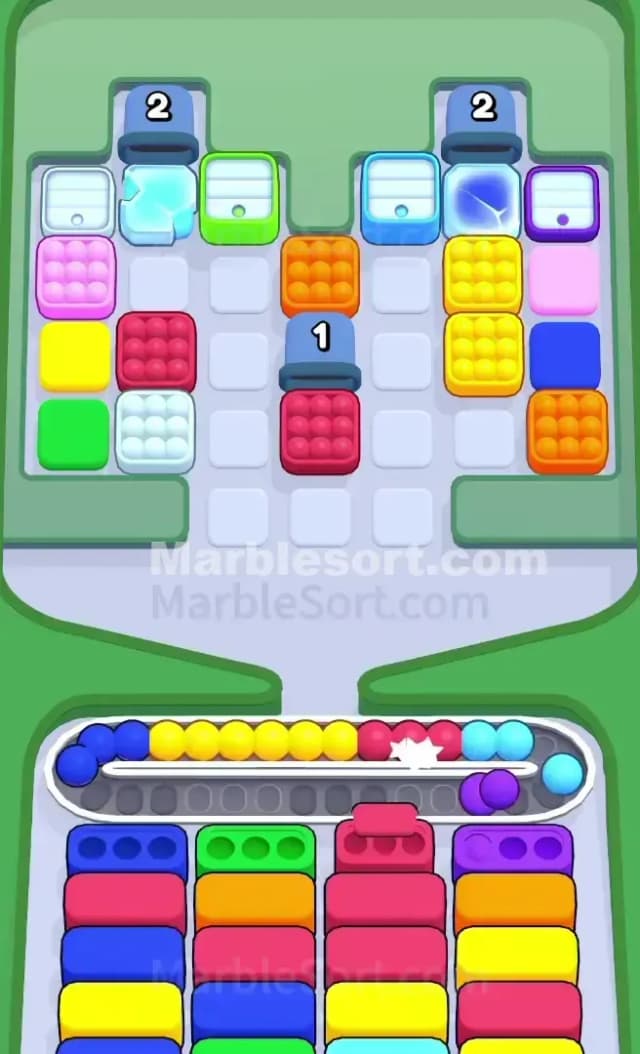 Marble Sort Level 803 Solution 1