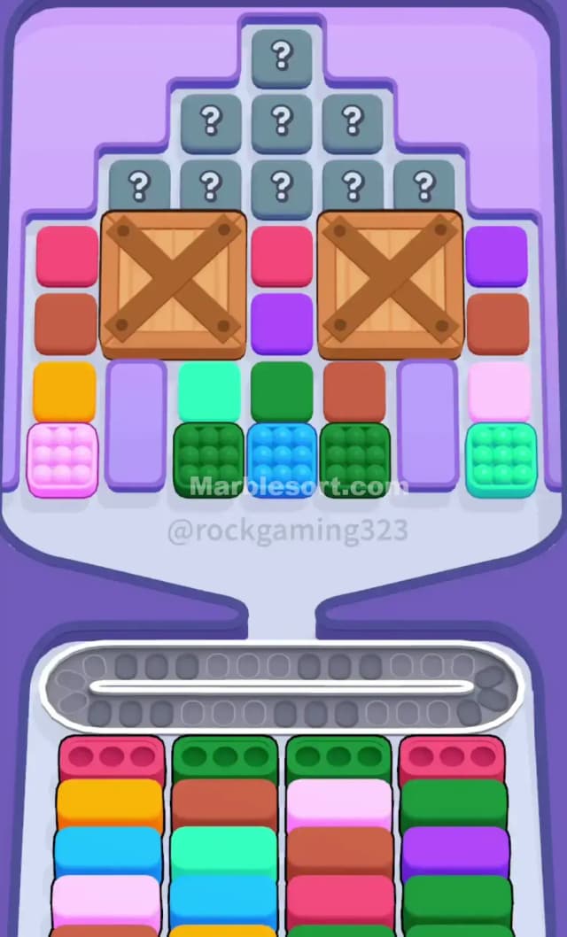 Marble Sort Level 135 Gameplay