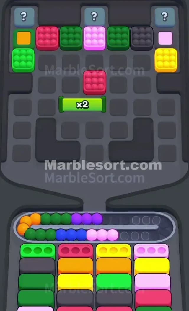 Marble Sort Level 707 Solution 2
