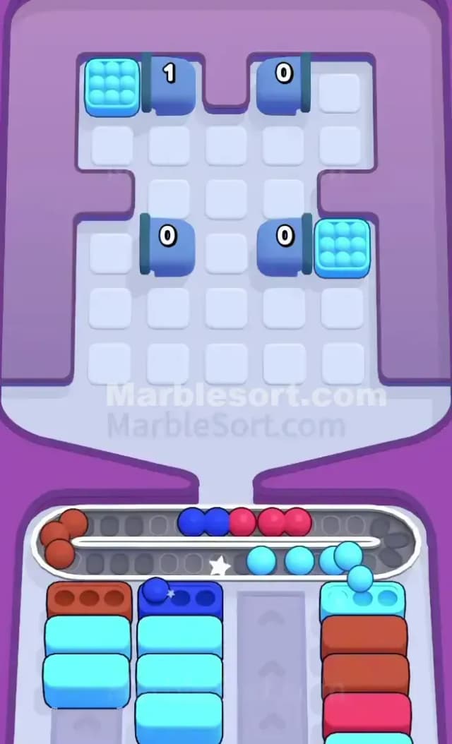 Marble Sort Level 788 Solution 3