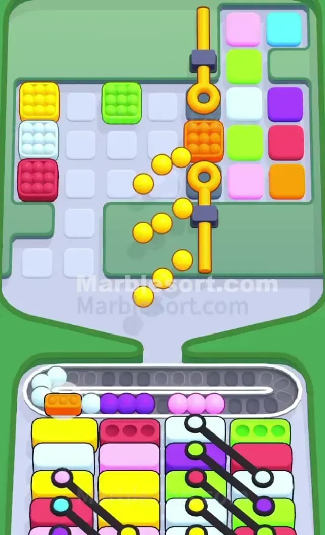 Marble Sort Level 722 Solution 1