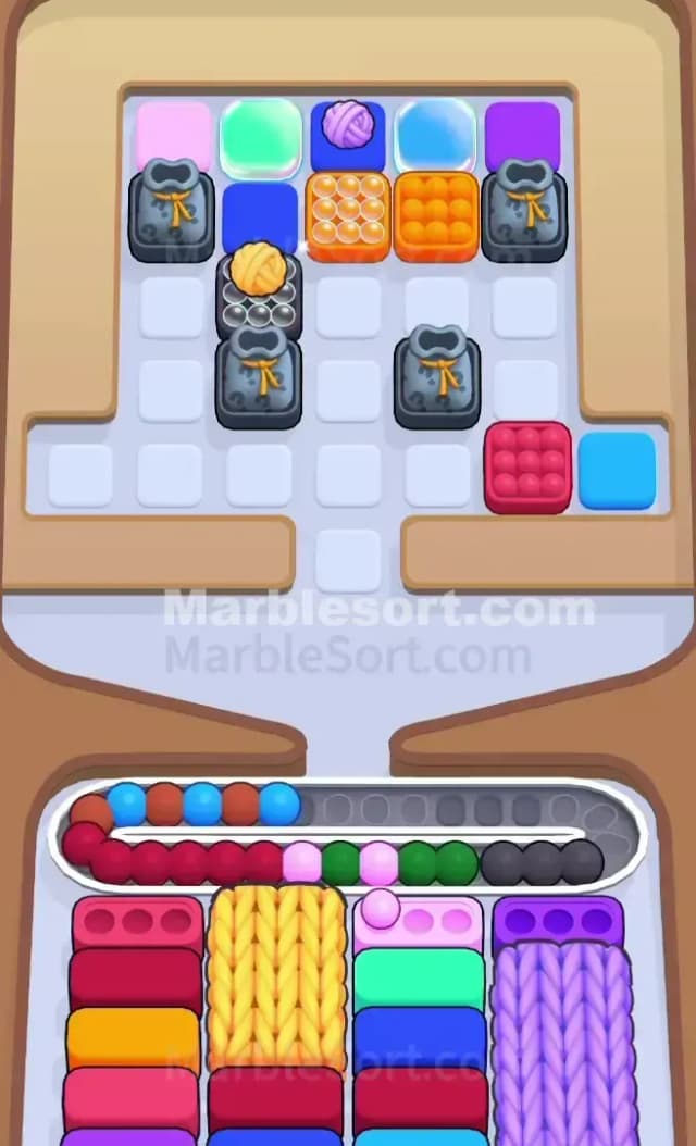 Marble Sort Level 746 Solution 1