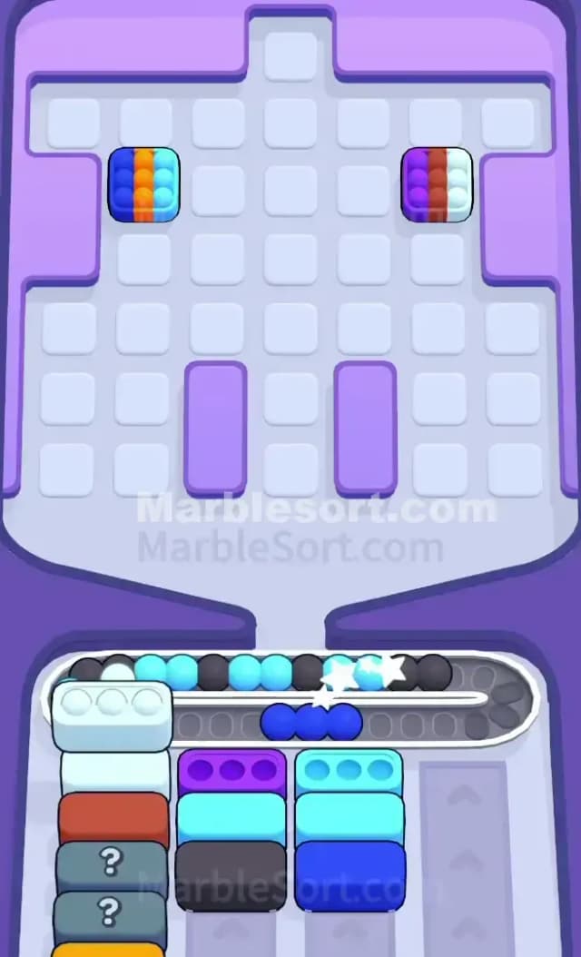 Marble Sort Level 758 Solution 3