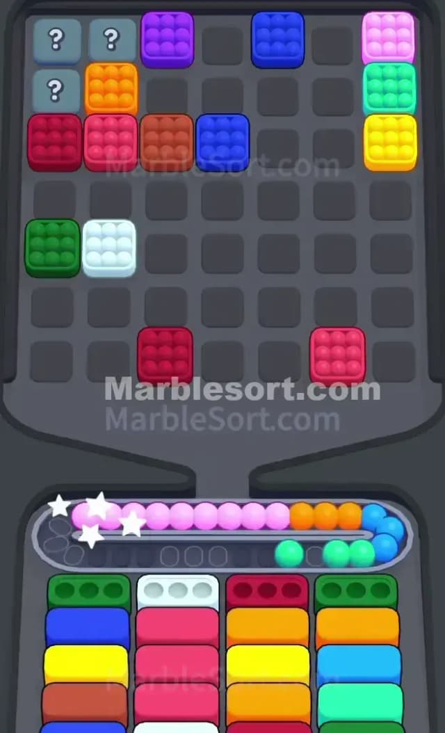 Marble Sort Level 770 Solution 2