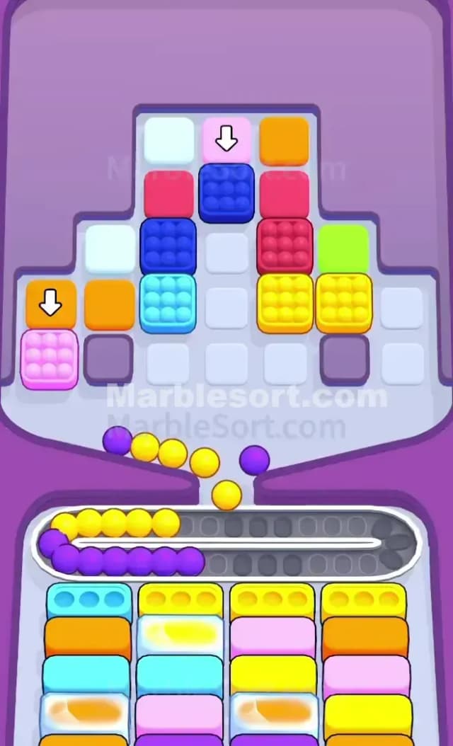 Marble Sort Level 711 Solution 1