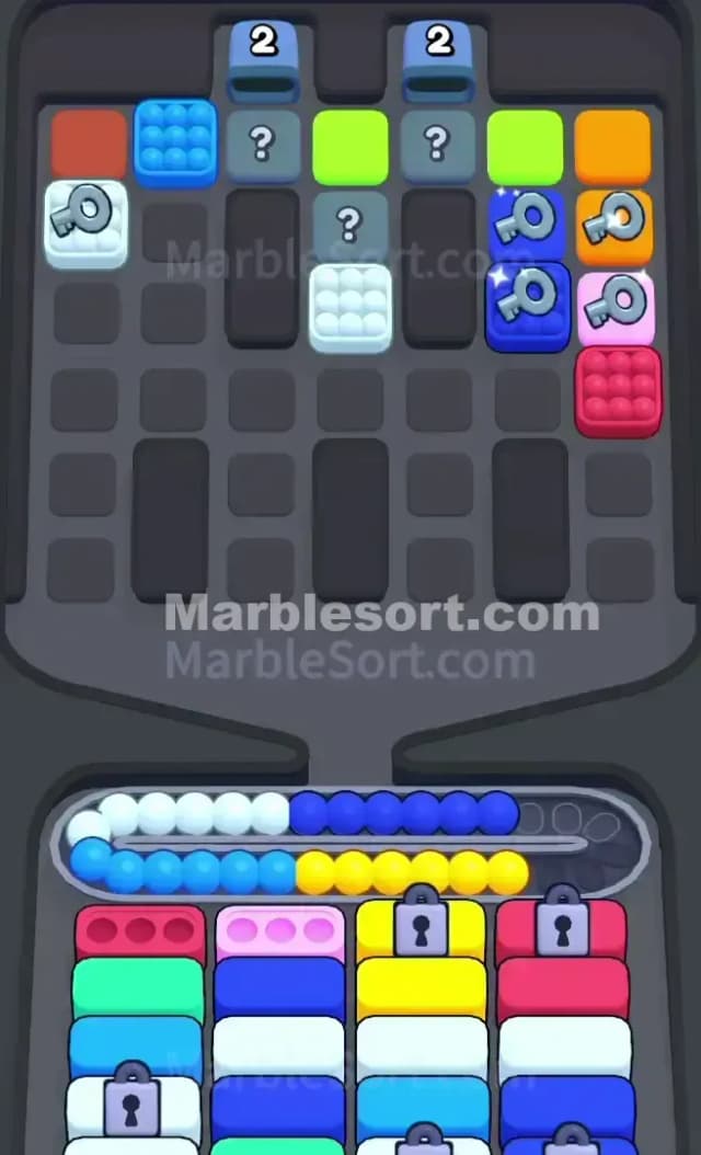 Marble Sort Level 297 Solution 2