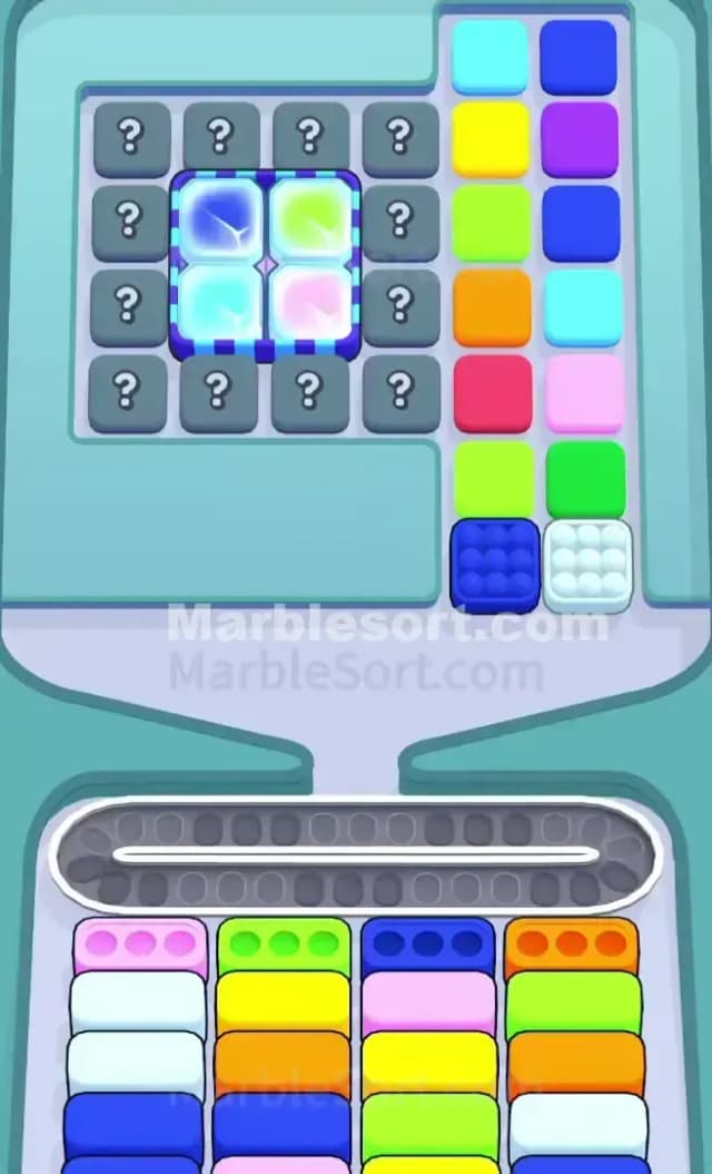 Marble Sort Level 732 Gameplay