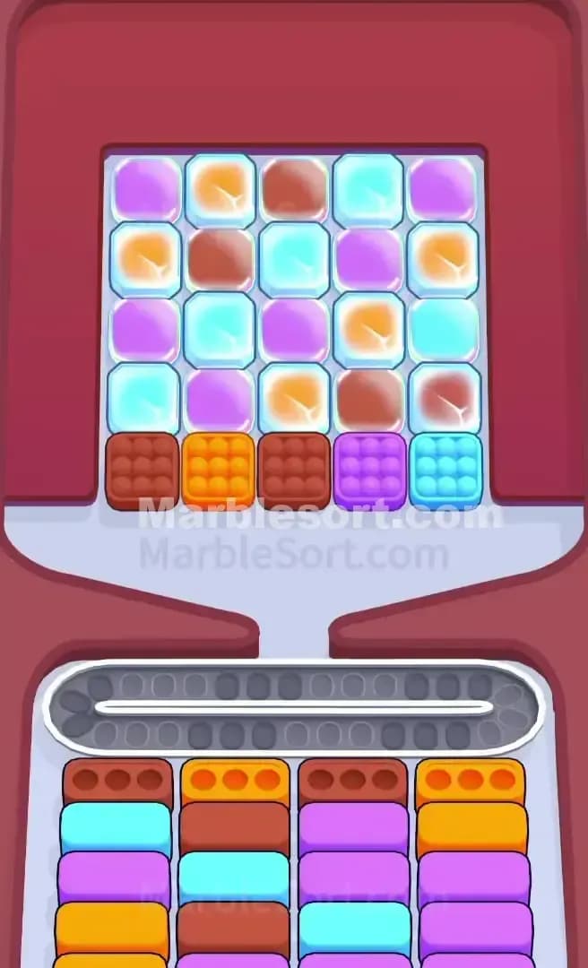 Marble Sort Level 761 Screenshot