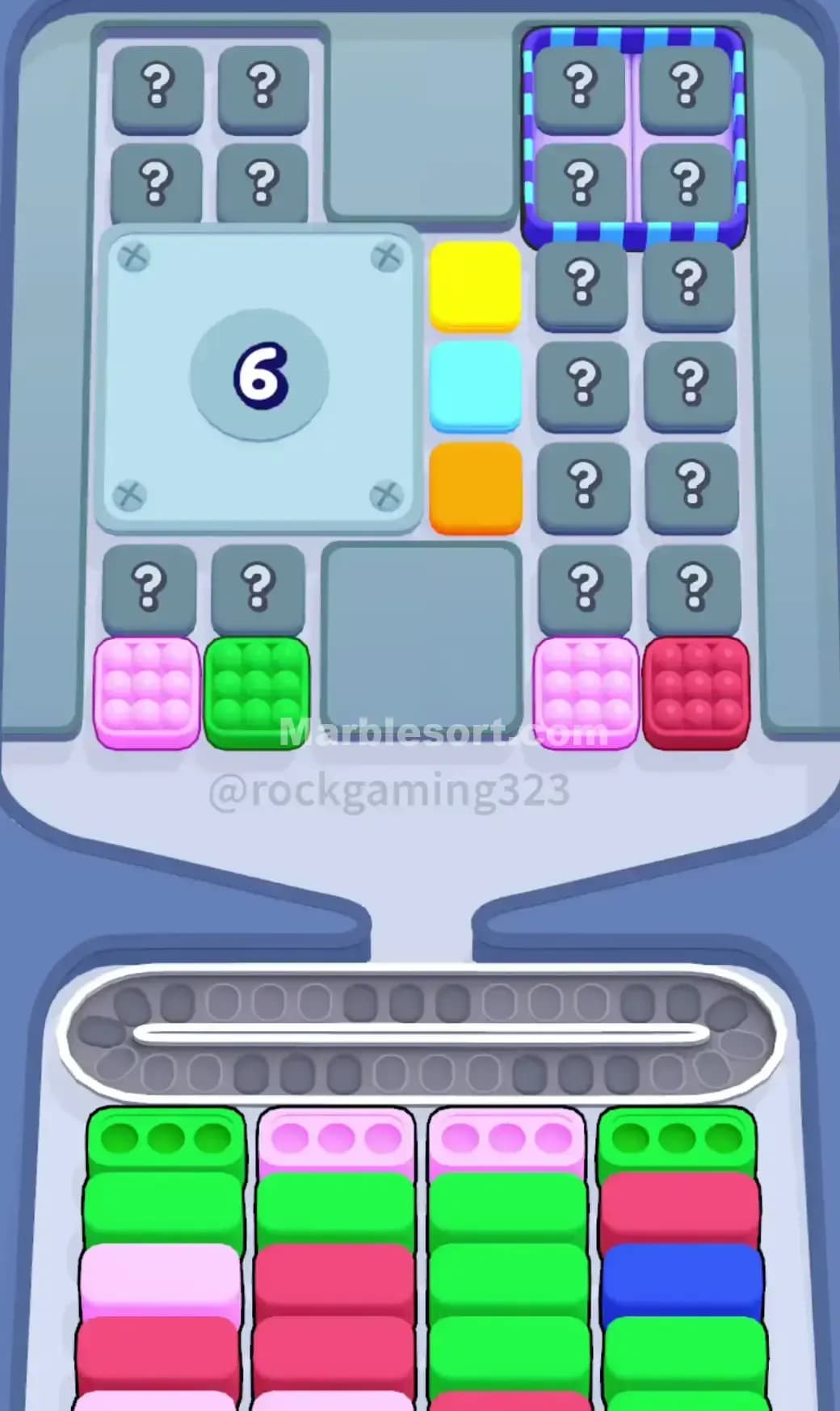 Marble Sort Level 239 Screenshot