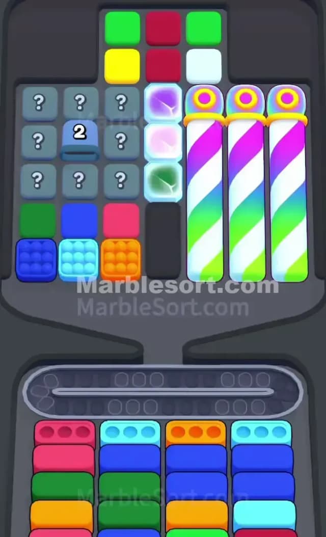 Marble Sort Level 784 Gameplay