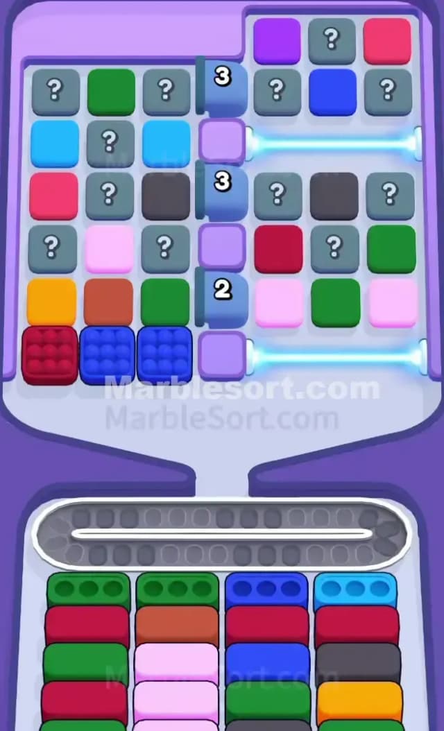 Marble Sort Level 753 Gameplay