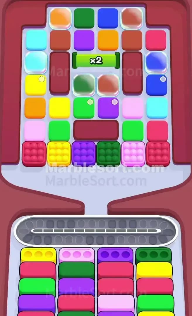 Marble Sort Level 766 Screenshot