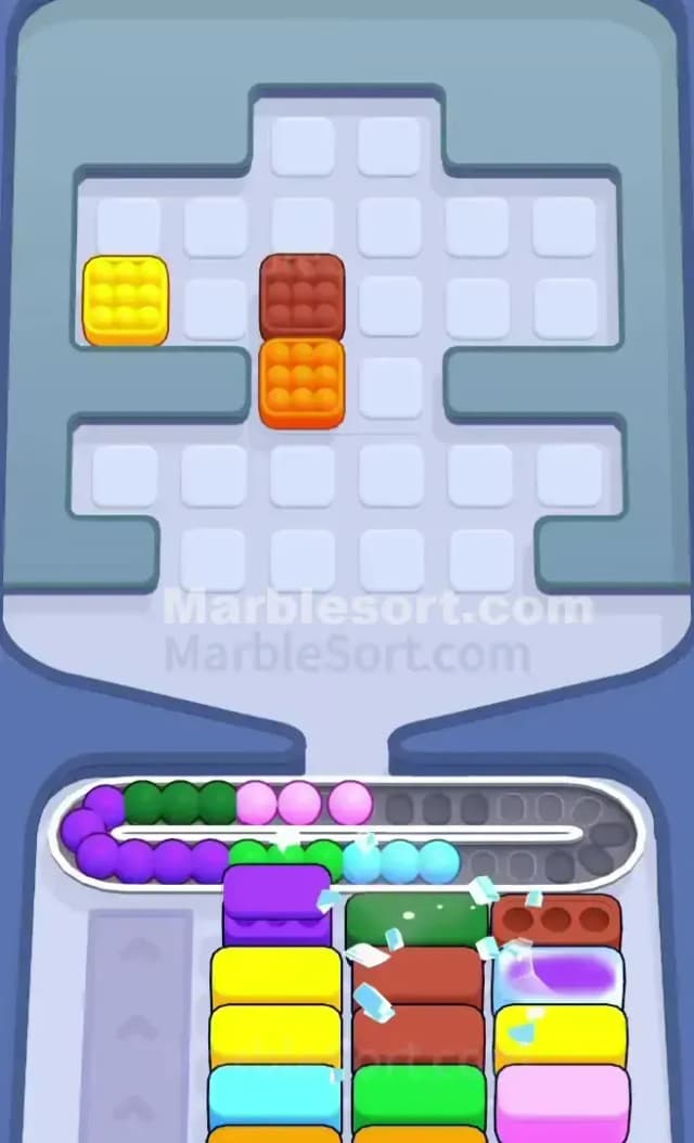 Marble Sort Level 319 Solution 3