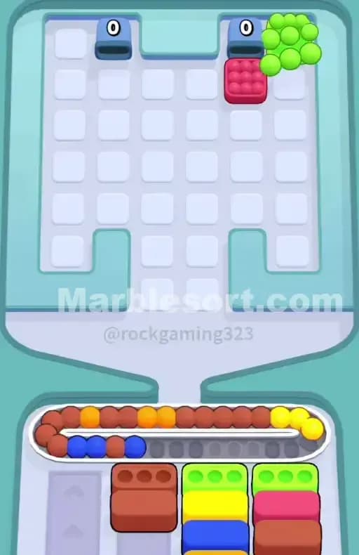 Marble Sort Level 195 Solution 3