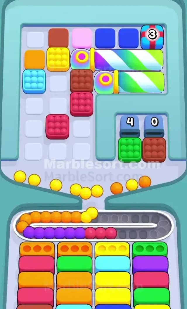 Marble Sort Level 429 Solution 1