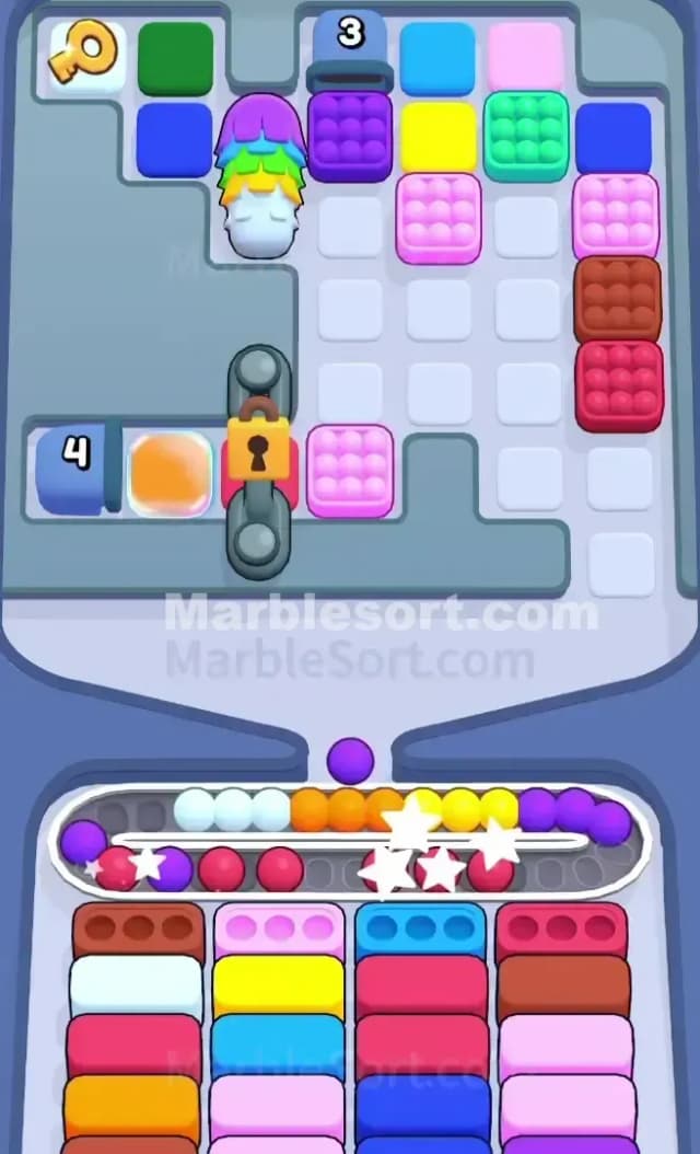 Marble Sort Level 773 Solution 1