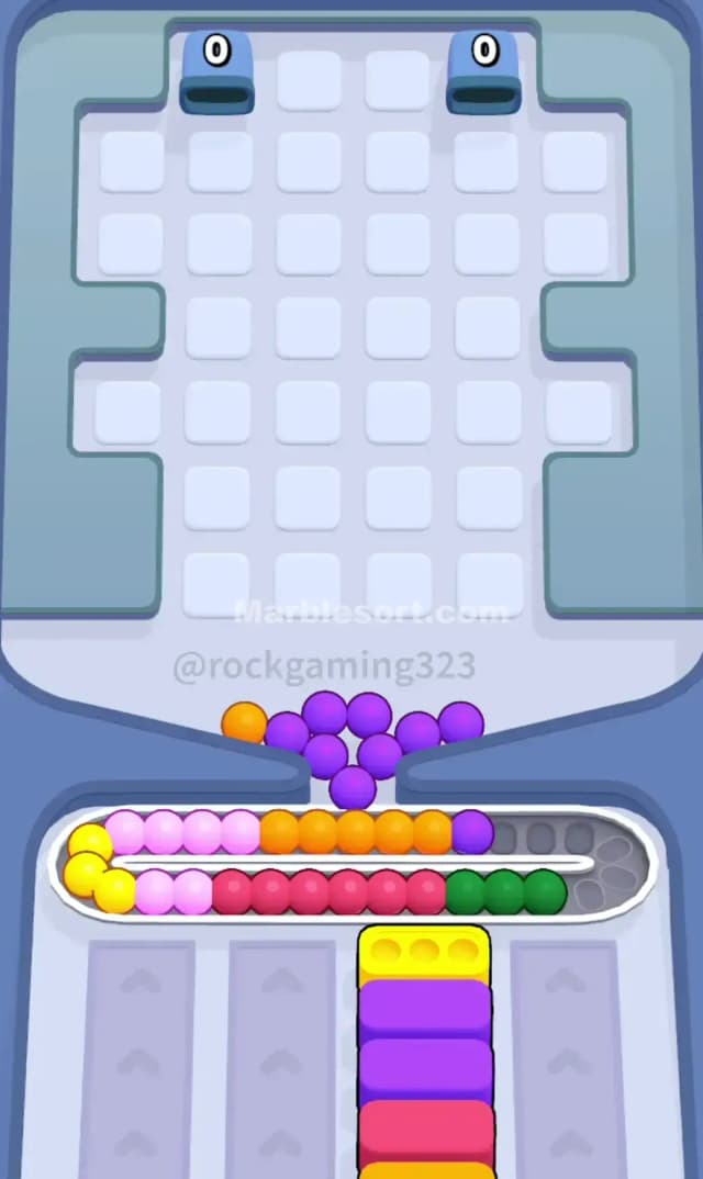 Marble Sort Level 233 Solution 3