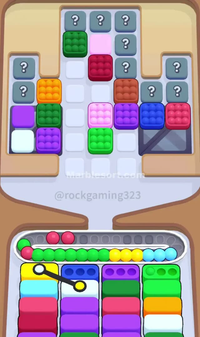 Marble Sort Level 209 Solution 1