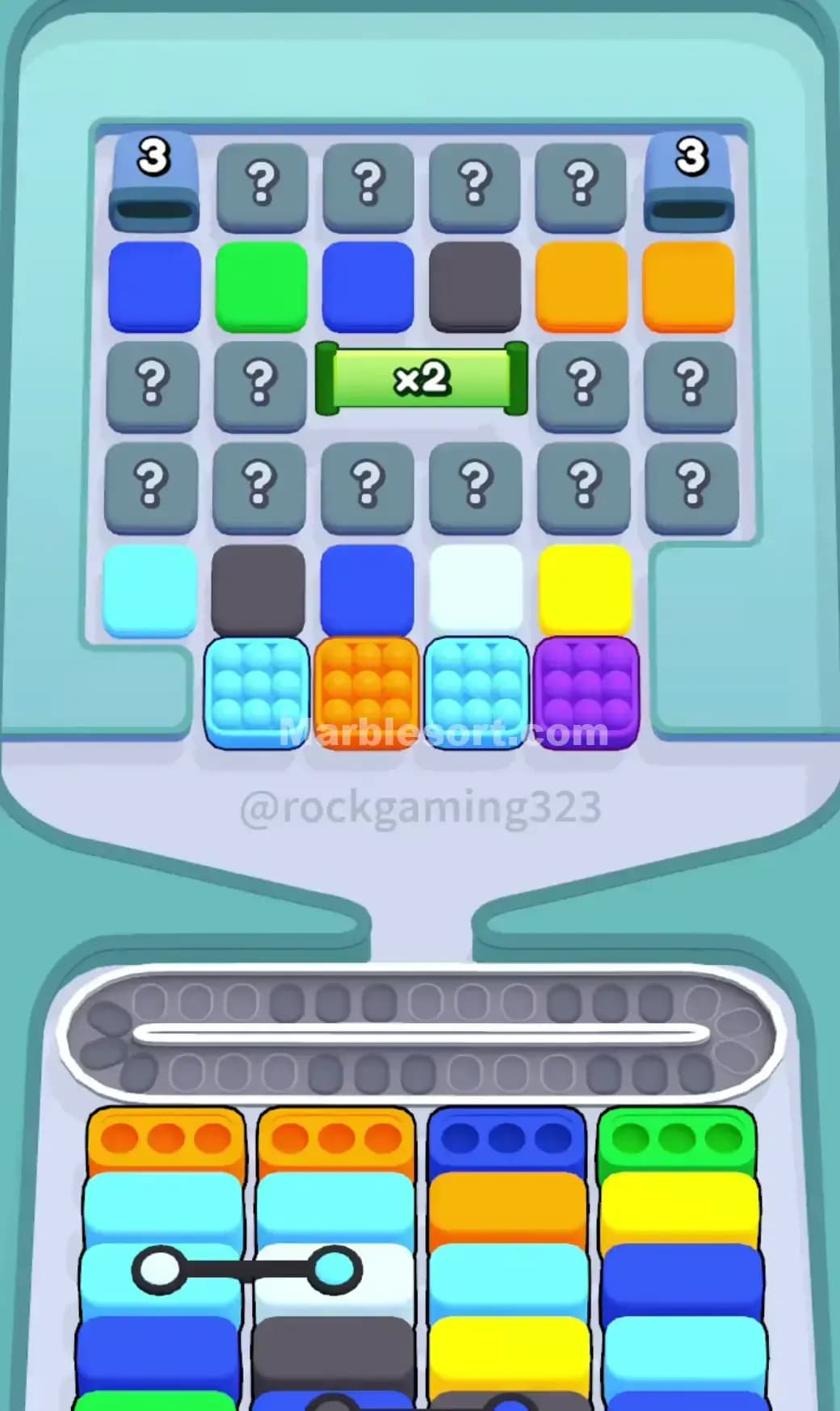 Marble Sort Level 272 Screenshot