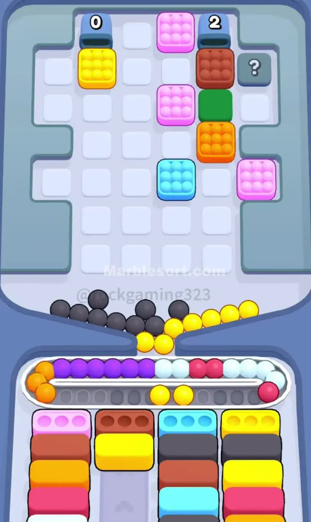 Marble Sort Level 233 Solution 2