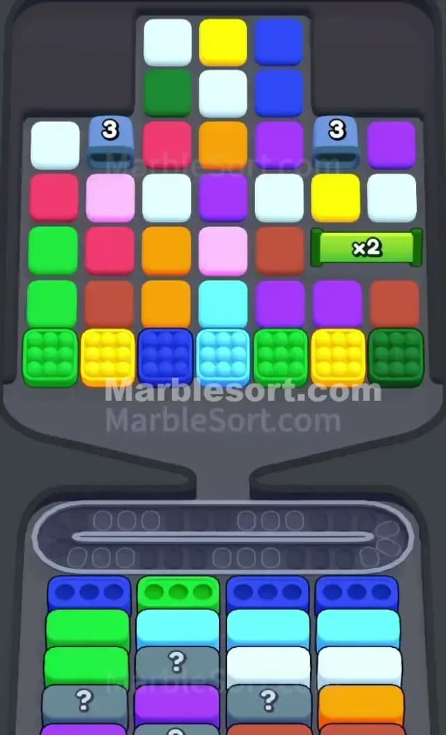 Marble Sort Level 364 Gameplay