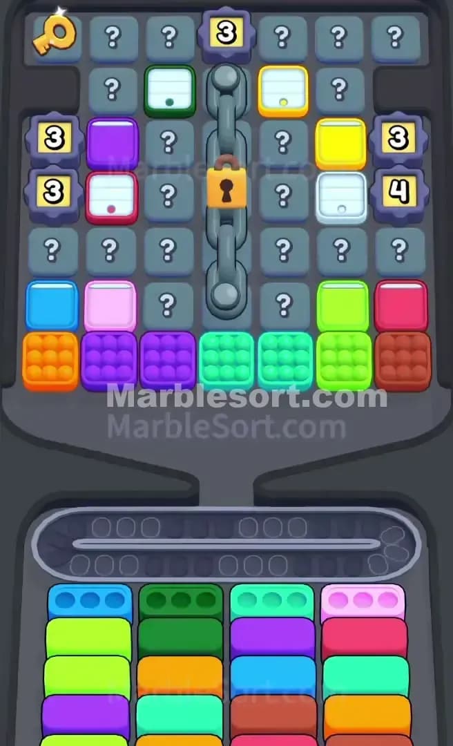 Marble Sort Level 680 Screenshot