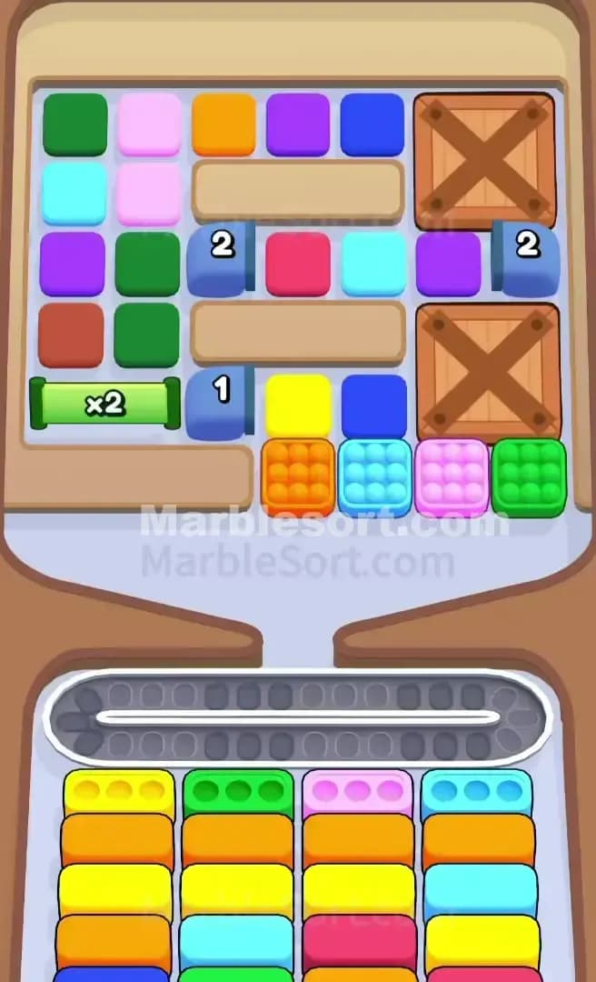 Marble Sort Level 433 Screenshot