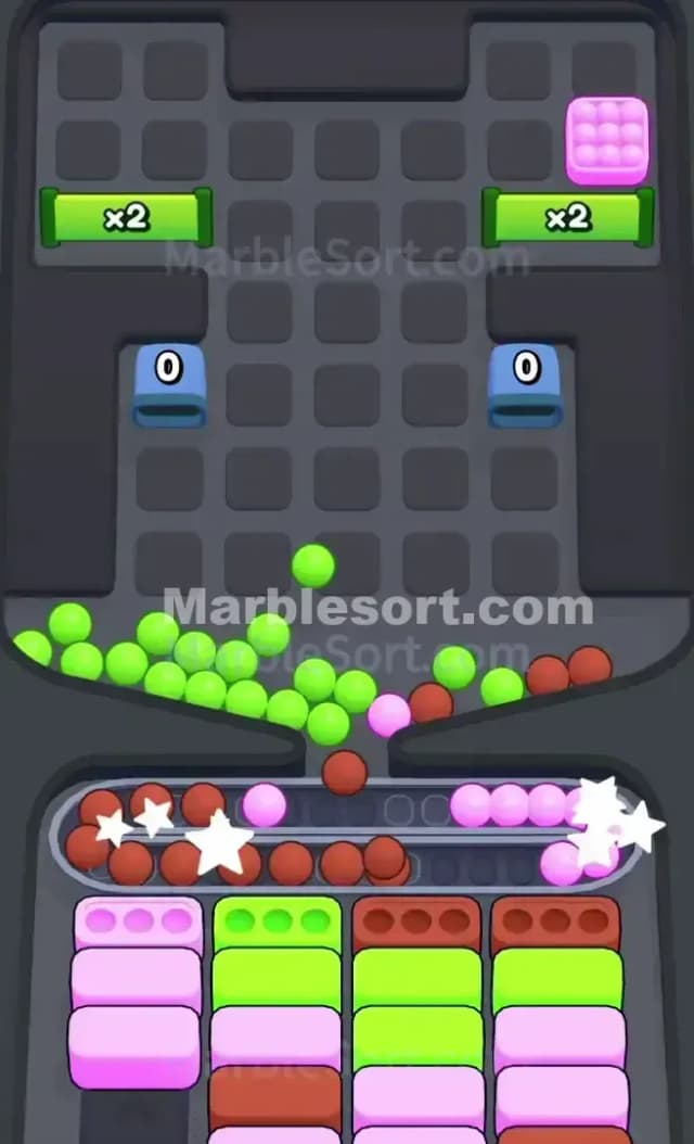 Marble Sort Level 354 Solution 3