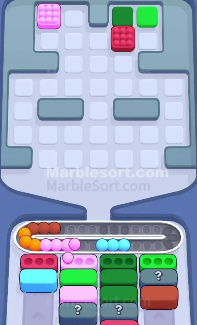 Marble Sort Level 318 Solution 3