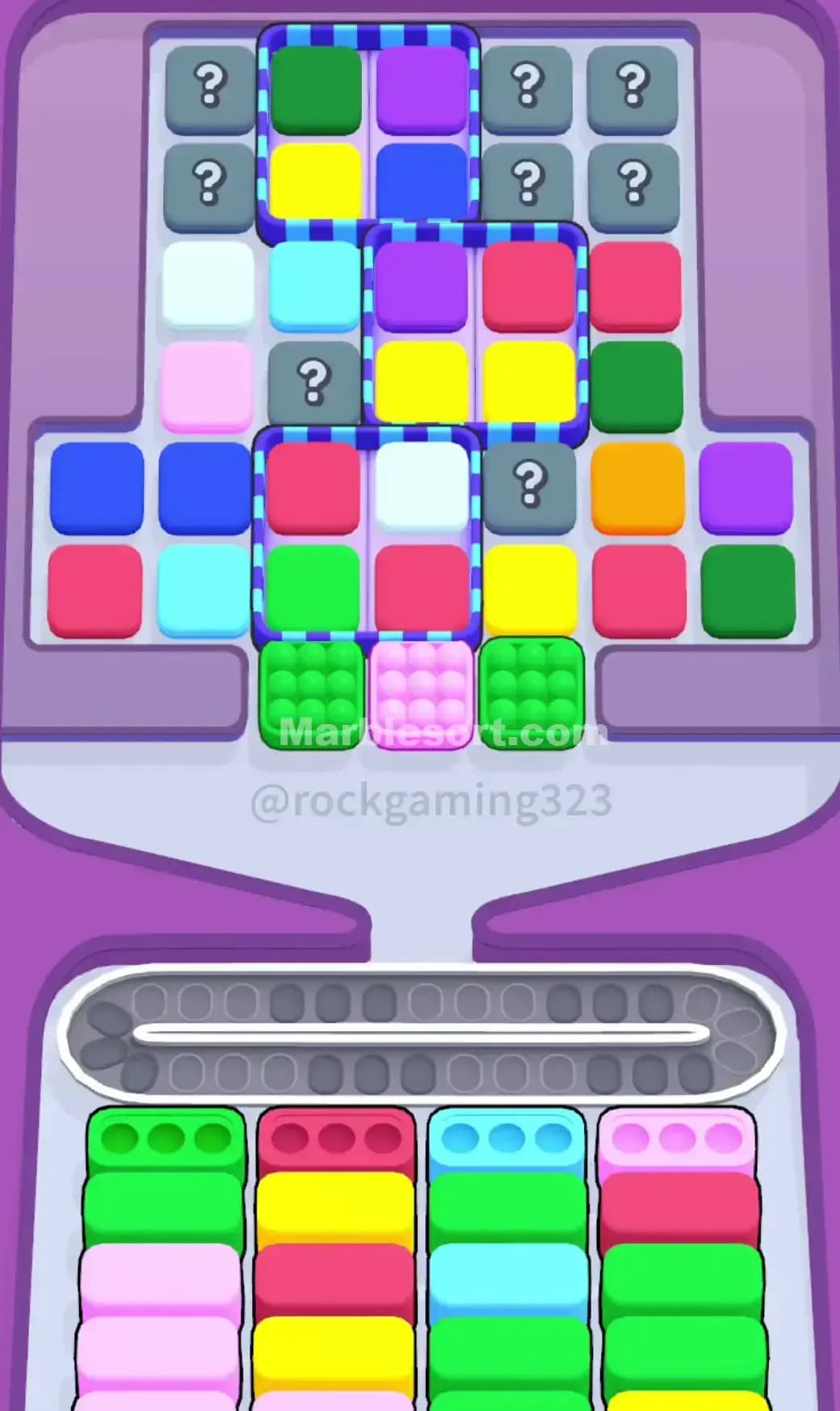 Marble Sort Level 323 Screenshot