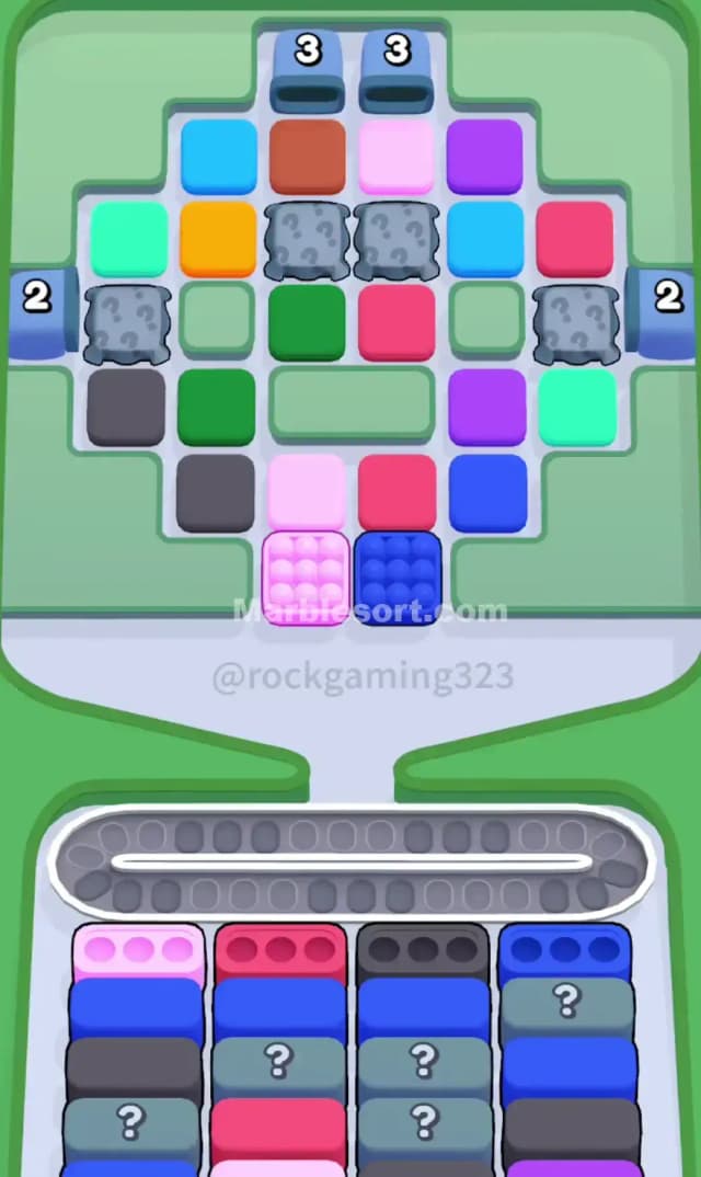 Marble Sort Level 258 Gameplay